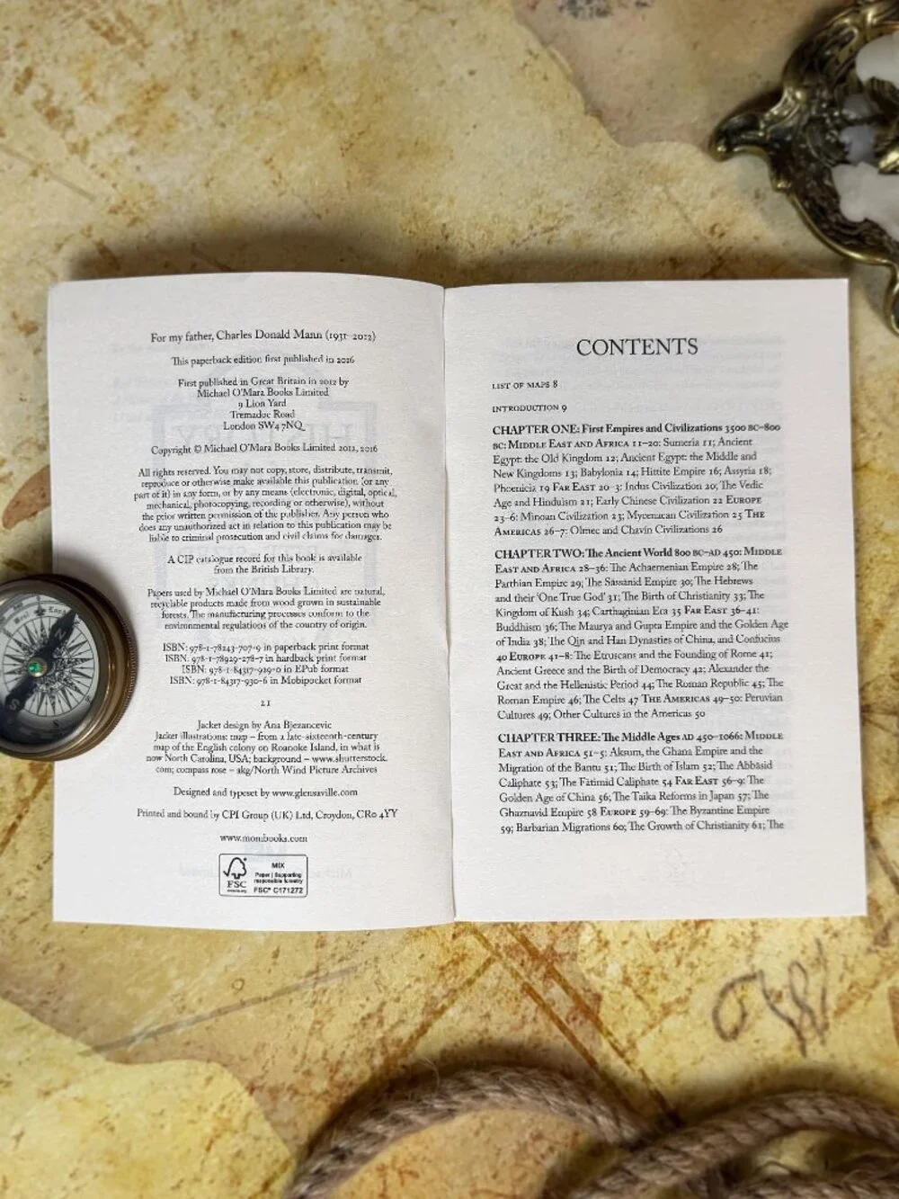 The History of the World in Bite-Sized Chunks by Emma Marriott
